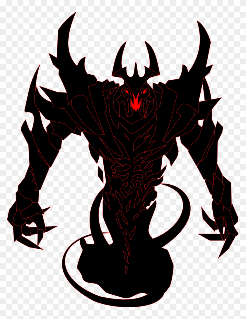 Demon Clipart Shadow - Shadow Fiend Dota 2 Model #1365184