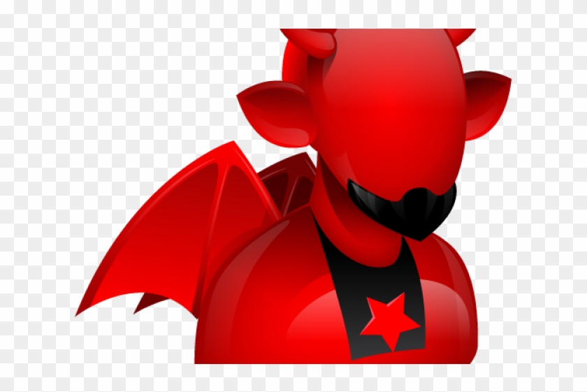 Demon Clipart Transparent Background - Red Devils Ico #1365185
