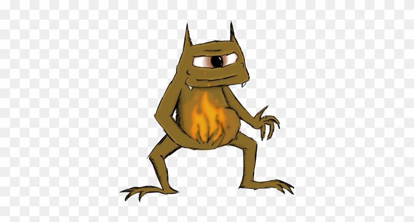 Devil Ogre Thing - Cartoon #1365194