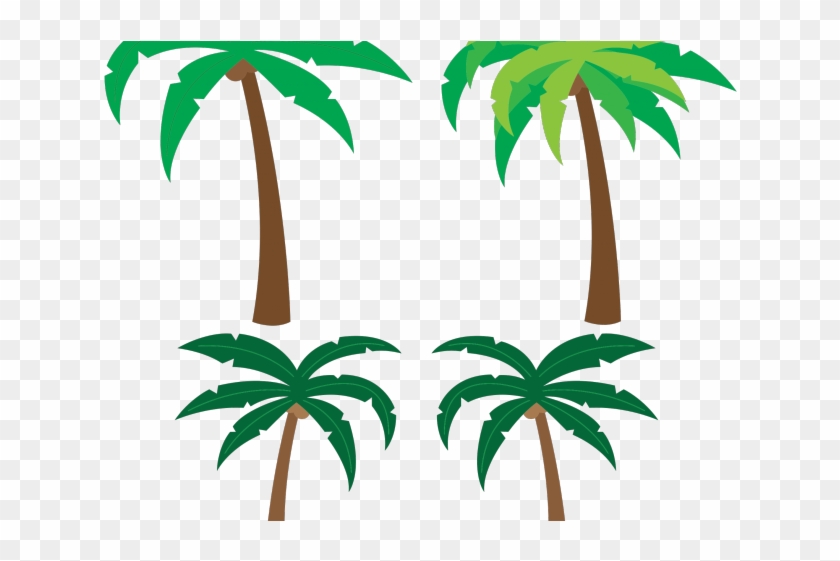 Palm Tree Clipart Cartoon - Palm Tree Animation Png #1365198