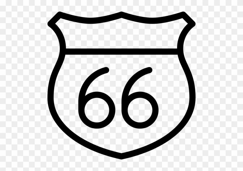 Route - Route 66 Icon #1365236