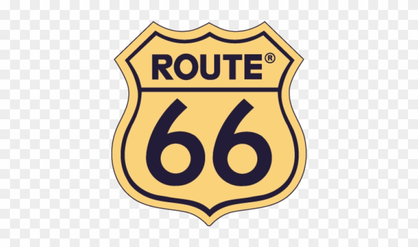 Route 66 Logo Vector, Ai Pdf, Graphics Download - Route 66 Stickers #1365247