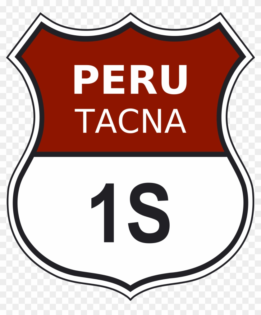 Pe-1n Route Sign - Pan American Highway Sign #1365279