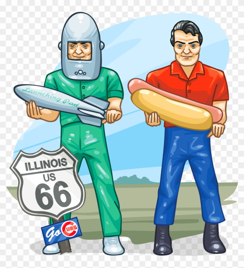 Route 66 - Cartoon #1365281