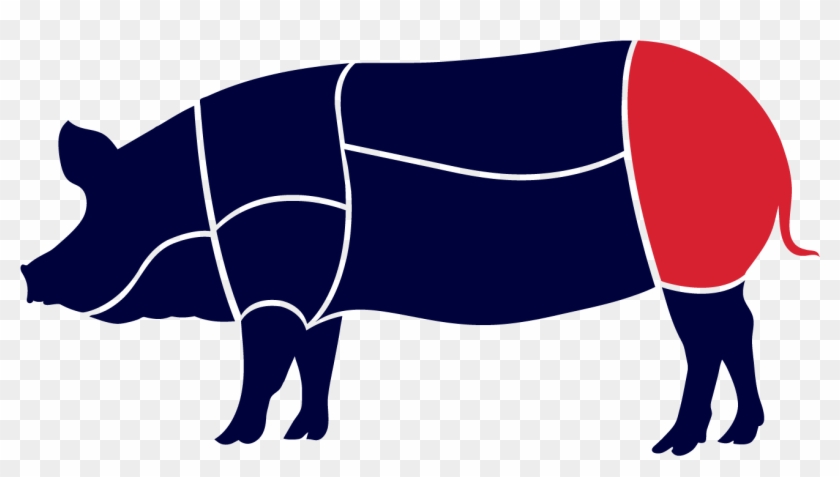 Pork Clipart Ham Bone - Pig Roast #1365328