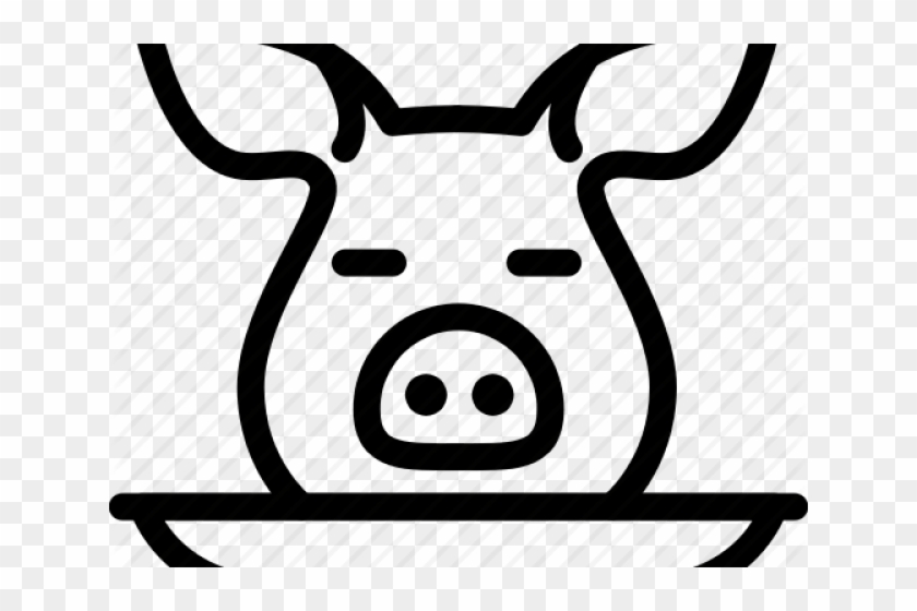 Pork Clipart Pig Head - Pork #1365335