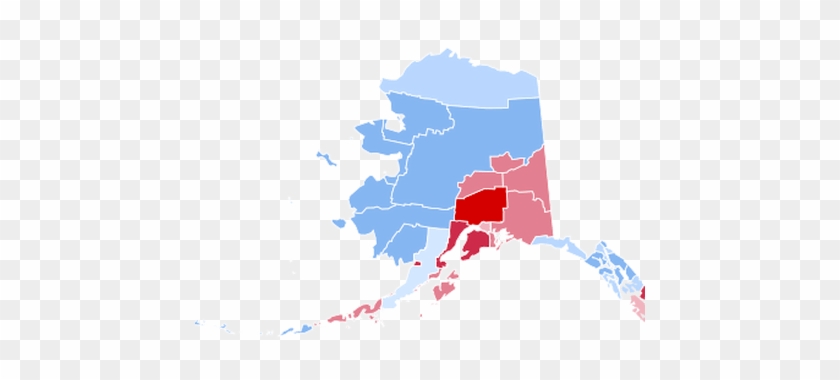 Graphic Transparent Alaska Vector Pfd - Alaska County Election Results #1365385
