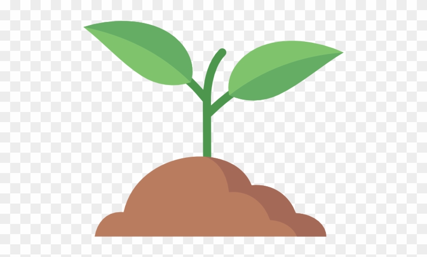 008 Sprout 1 Icon - Soil Flat Icon #1365432