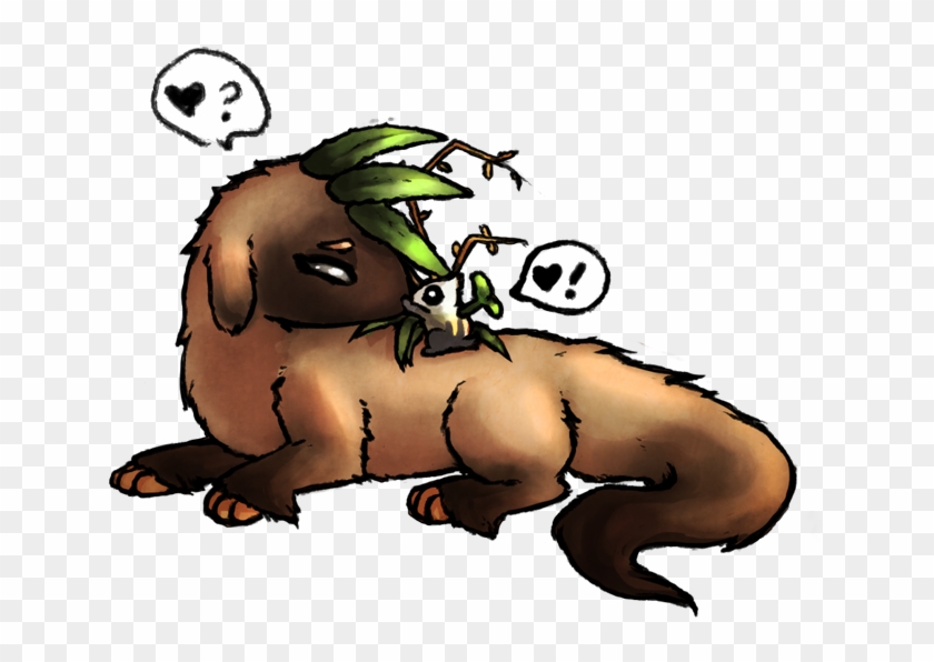 Clipart Royalty Free Stock Esk Leslie Meets Sprout - Cartoon #1365470