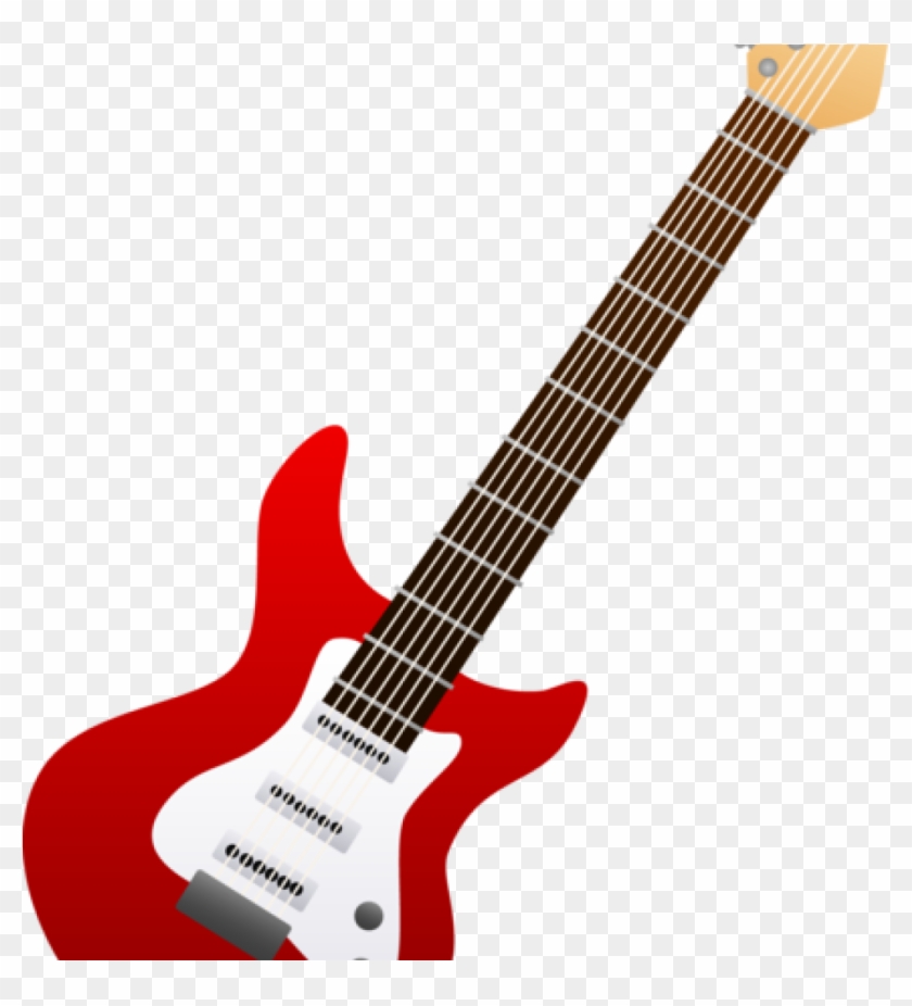 Electric Guitar Clip Art Electric Guitar Clip Art Clipart - Electric Guitar Clipart Transparent #1365504