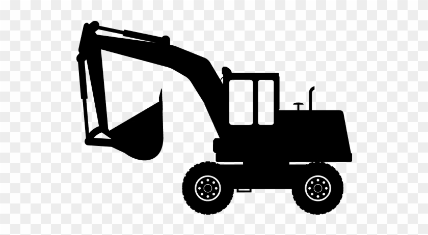 Backhoe Vector Demolition - Excavations Png #1365519