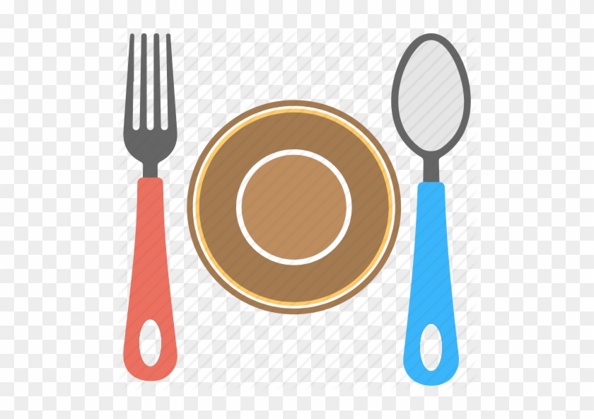 Cutlery Vector Dining Plate - Icon #1365607