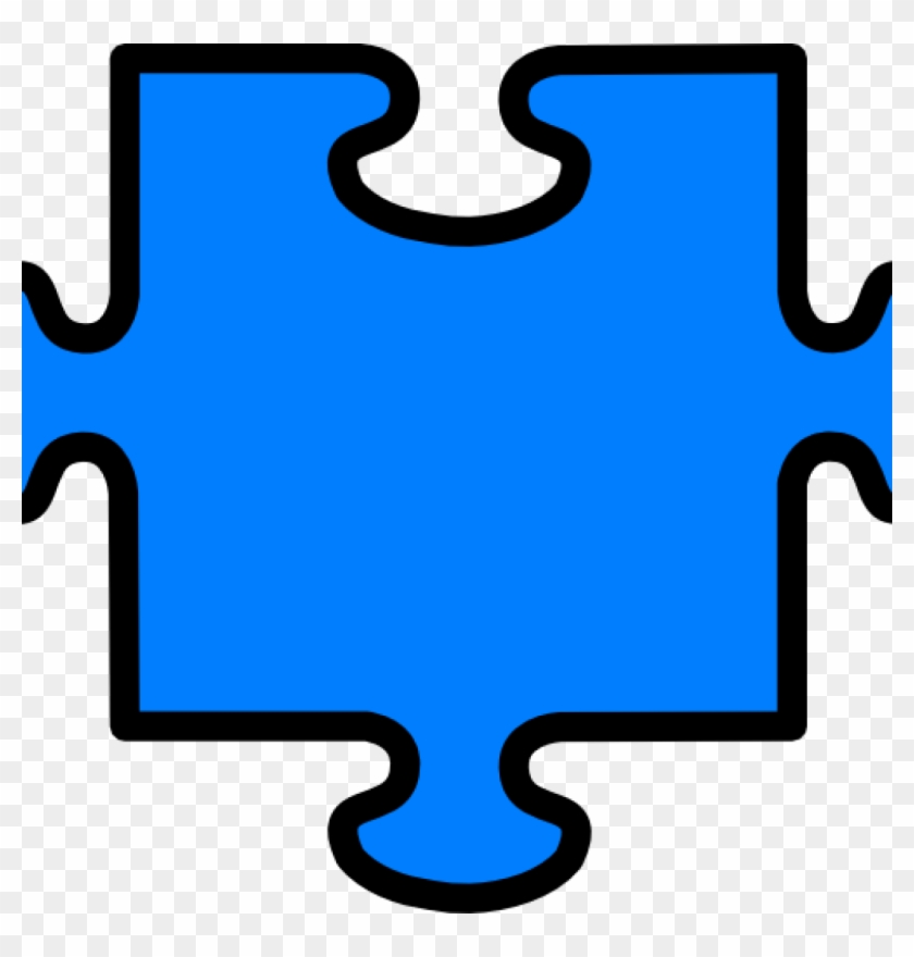 Autism Puzzle Piece Clip Art Autism Puzzle Piece Clip - Puzzle Piece Outline #1365664