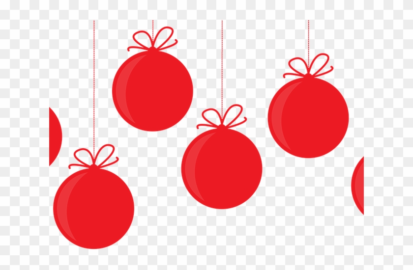 Christmas Ball Clipart Red Christmas Light - Christmas Day #1365718