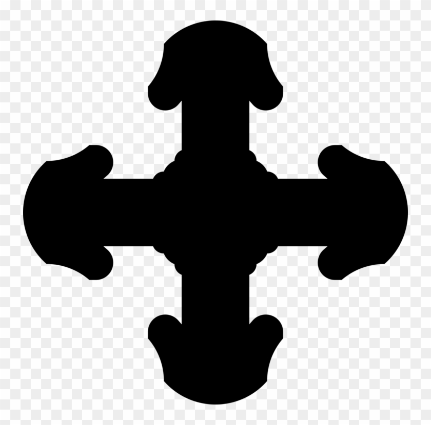 Christian Cross Crosses In Heraldry Symbol Jerusalem - Christian Cross #1365766