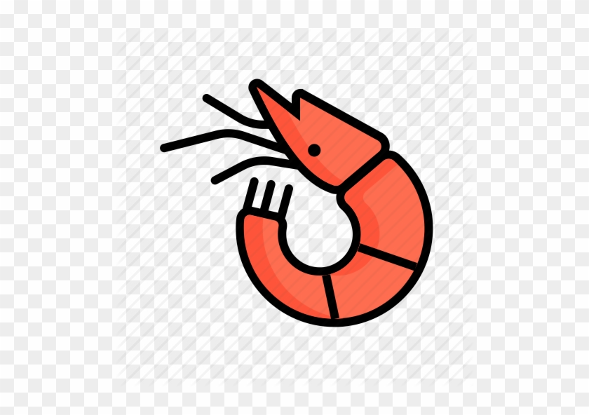 Clip Art Library Download Animals Wild Animal Beast - Animal Icon Shrimp #1365871