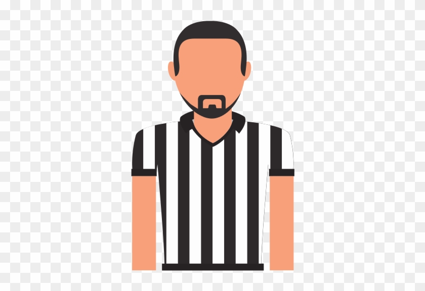 Referee Man Person Icon - Illustration #1365890