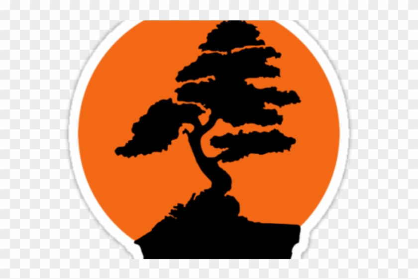 Bonsai Clipart Karate Kid - Karate Kid Logo Bonsai #1365898