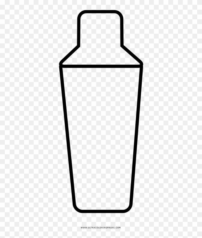 Plastic Bottles Clipart Colouring Page - Line Art #1365917