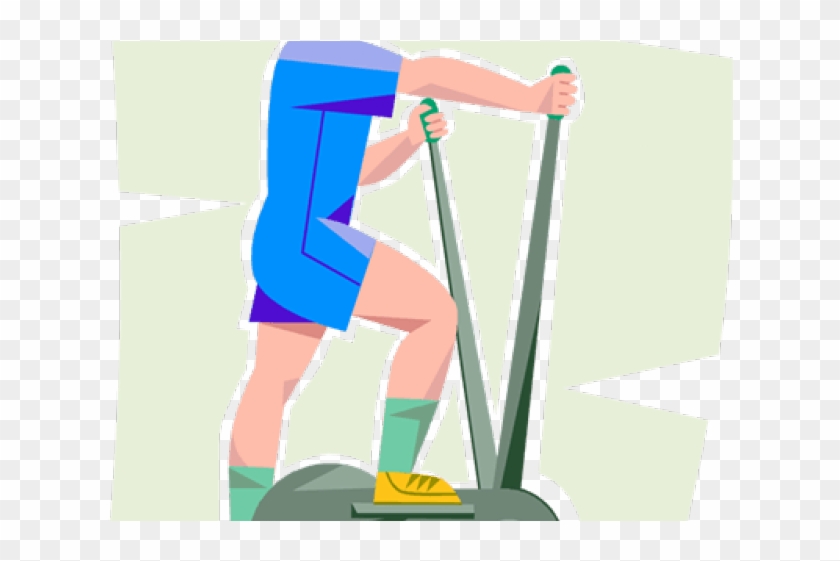 Elliptical Trainer Clipart Elliptical - Cartoon #1366044