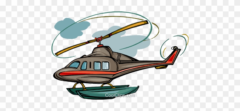 Helicopter Royalty Free Vector Clip Art Illustration - Illustration #1366050