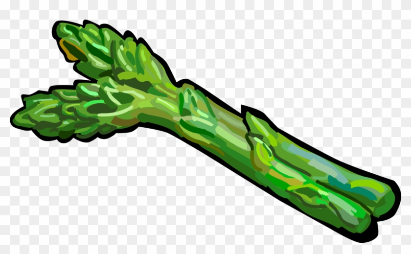 Vector Illustration Of Vegetable Asparagus Spears - Asparagus Clipart #1366066