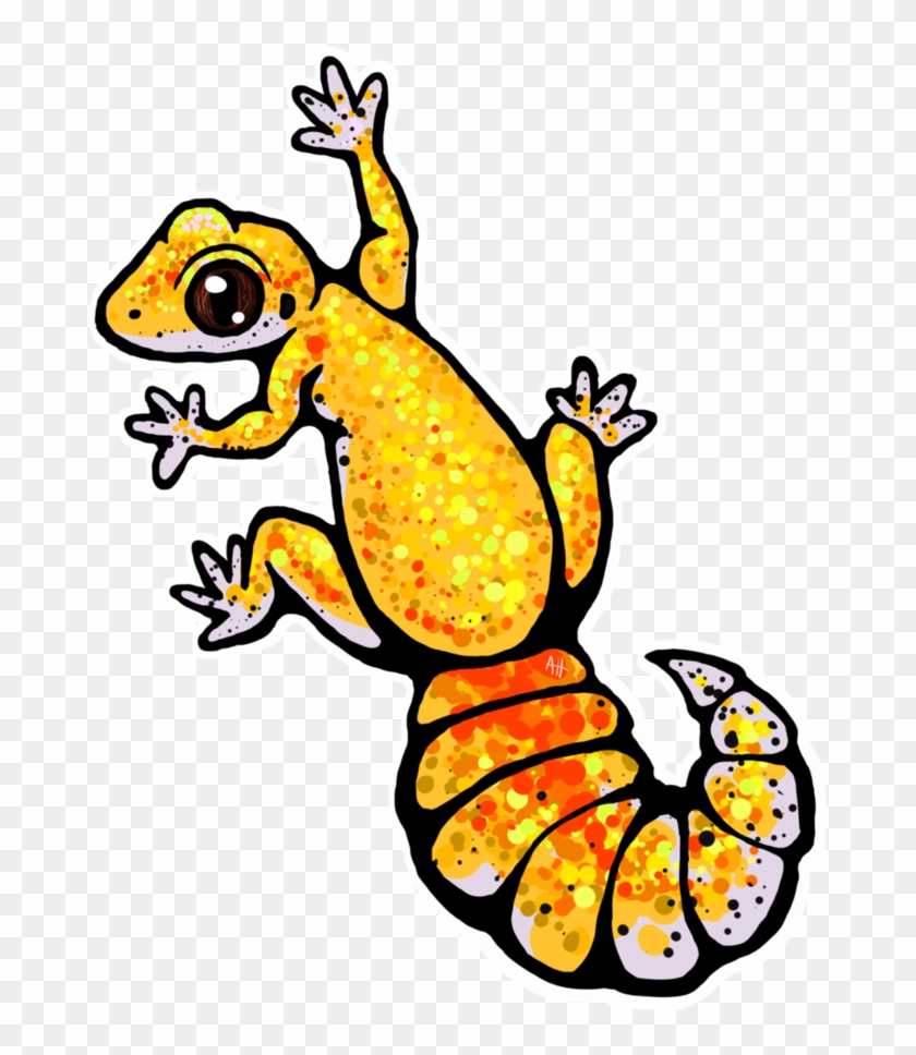 Clip Black And White Download Shtctb Stickers By Sc - Leopard Gecko Sticker Transparent #1366179