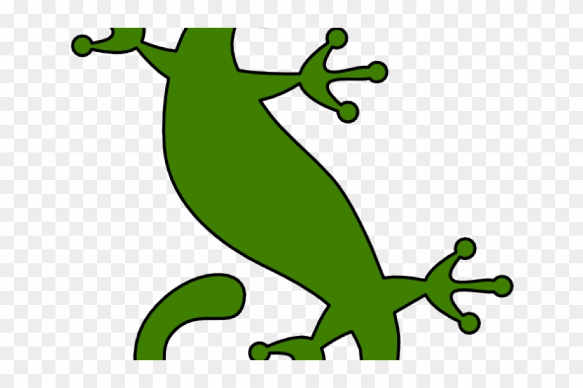 Lizard Silhouette Clip Art #1366193