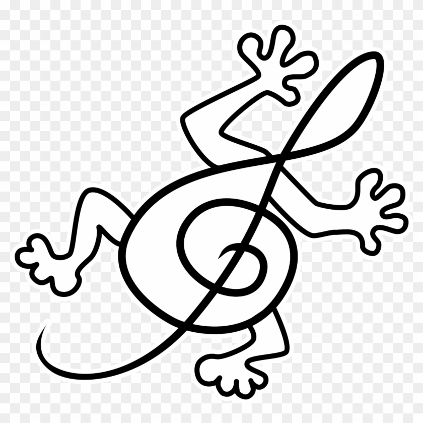 Lori Geckle & Lori Gecko G Clef Concept By Elizabeth - Logo #1366195