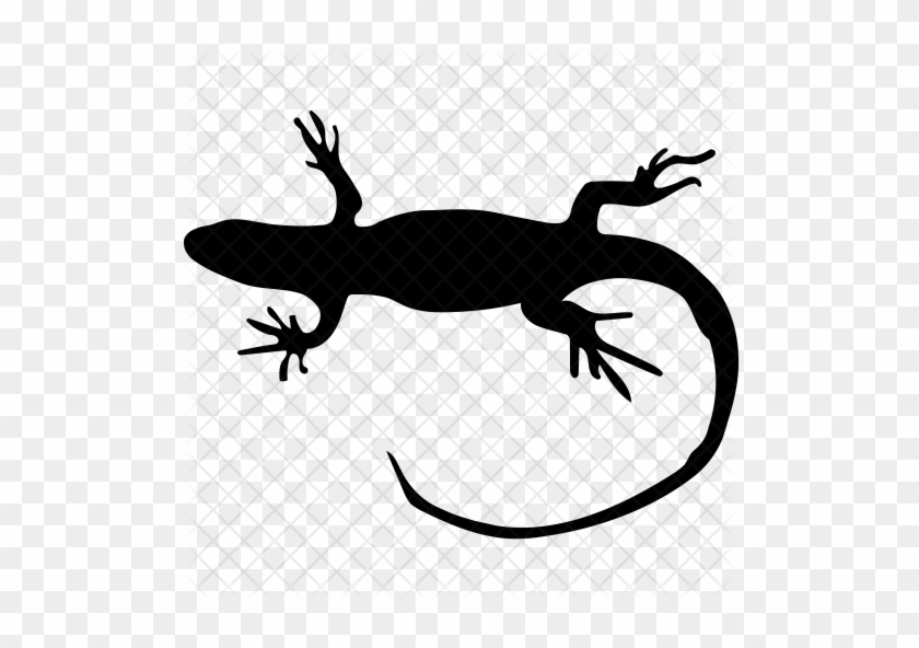 Svg Black And White Download Lizard Icon Animals Icons - Wall Lizard #1366207