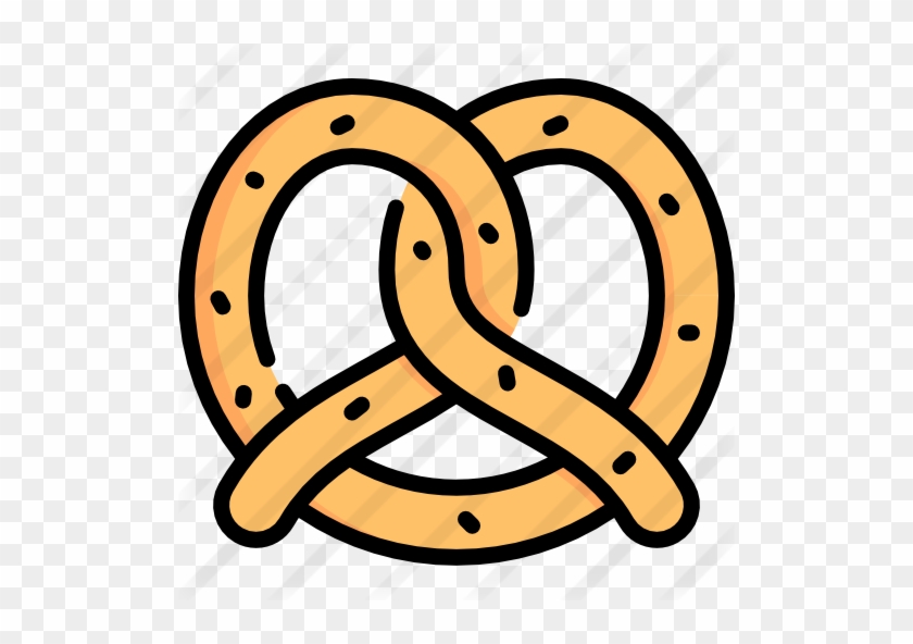 Pretzel Free Icon - Pretzel #1366213