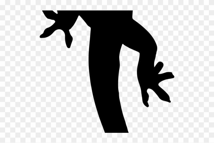 Gecko Clipart Black Lizard - Salamandra Png #1366235