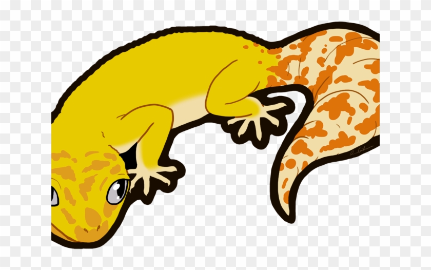 Leopard Gecko Clipart Transparent Background - Leopard Gecko Clipart #1366241