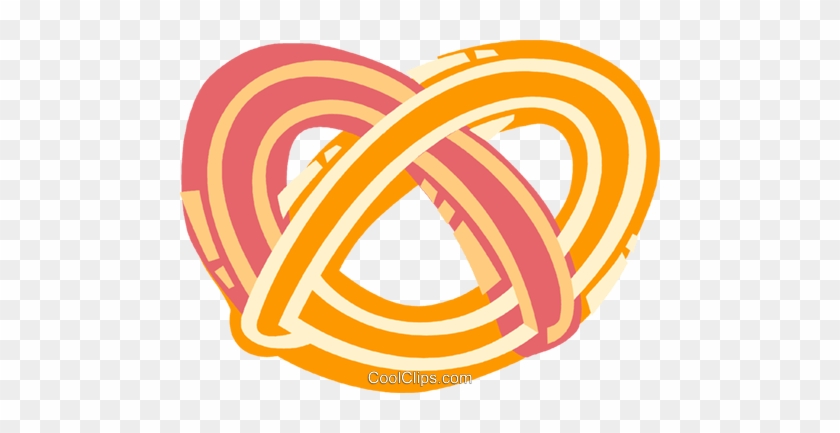 Pretzel Libres De Derechos Ilustraciones De Vectores - Clip Art #1366248