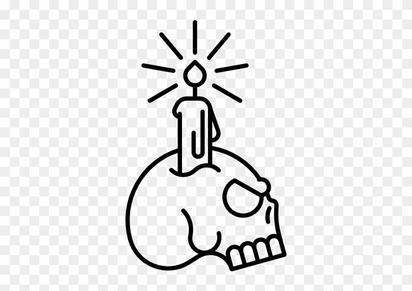 Candlestick Drawing Tattoo Clip Freeuse - Old School Tattoo Clipart Png #1366292