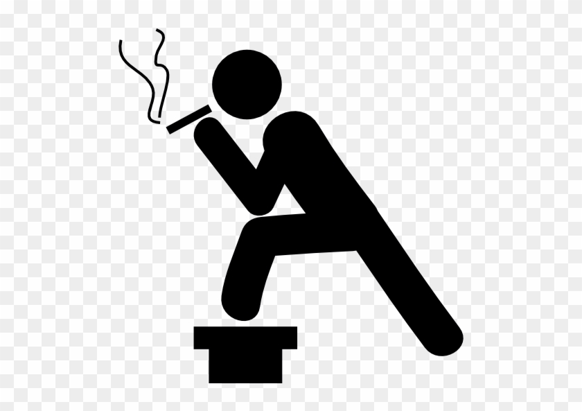 Clipart Royalty Free Download Man People Icon Size - Man Smoking Svg #1366304