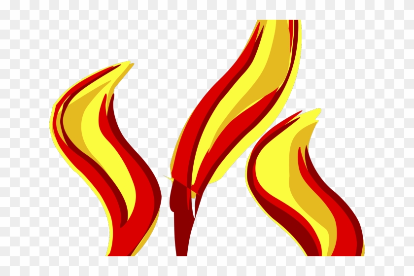 Flame Clipart Smoke - Clip Art Animation Fire #1366317