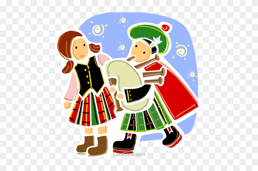Scotland Royalty Free Vector Clip Art Illustration - Scotland #1366375