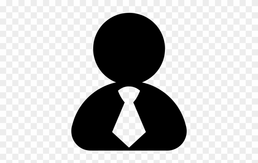 I Careers, Fill Icon - User Icon With Tie #1366509