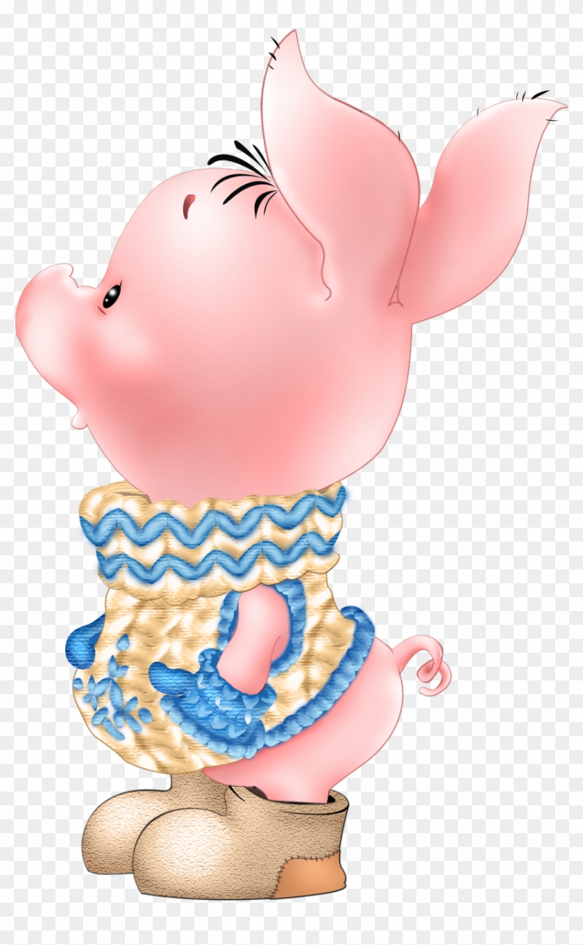 Pig - Animales Animados Que Representa La Primavera - Free Transparent PNG  Clipart Images Download