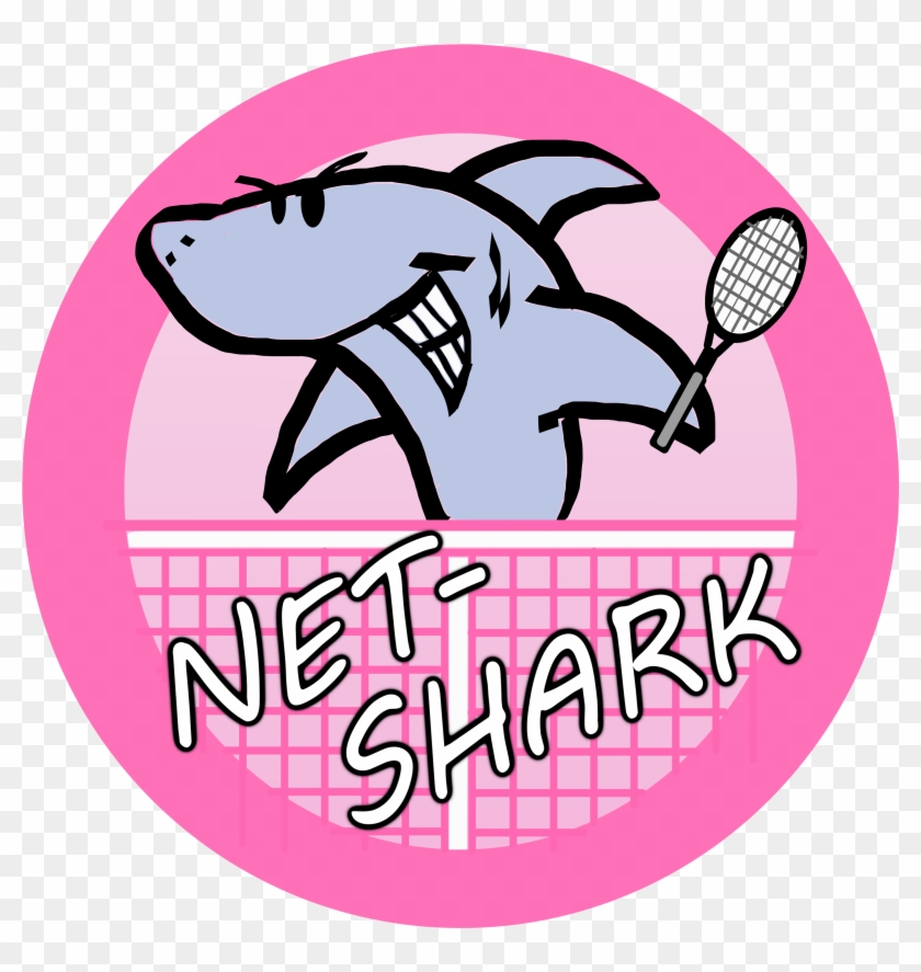 Beware What Lurks On The Other Side Of The Net - Net-shark Drinking Glass #1366549