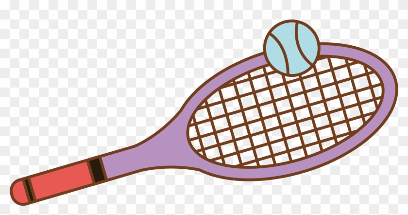 Racket Drawing At Getdrawings - Dibujo De Una Raqueta #1366562