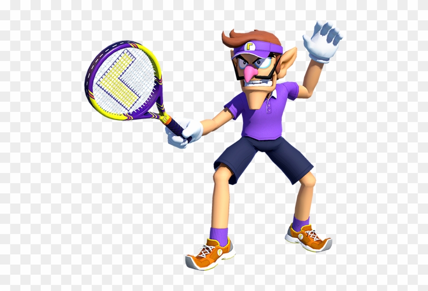 Clipart Freeuse Library Image Mta Model Png Nintendo - Mario Tennis Ultra Smash Waluigi #1366573