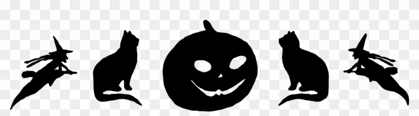 Silhouette Jack O' Lantern Halloween Pumpkin Jack - Jack O Lantern Silhouette Cartoon #1366578
