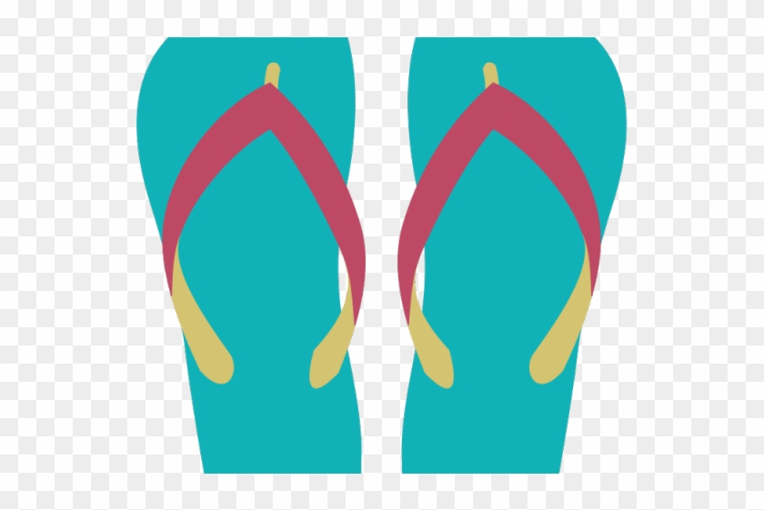 Thing Clipart Sandles - Flip Flops Vector Png #1366632