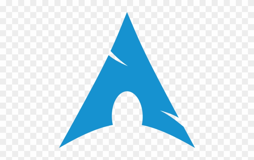 By Default Most Linux Distributions Including Arch - Arch Linux Logo .png #1366731