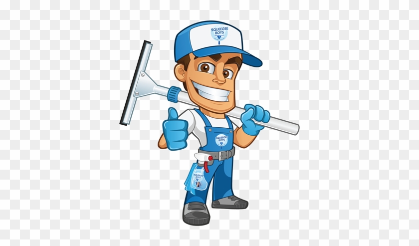 Squeegee Boys Cleaning Services - Cleaners Clipart #1366743