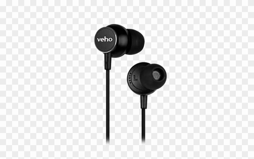 Image Black And White Library Z In Ear Veho - Veho Z-3 In-ear Stereo Headphones ( #1366799