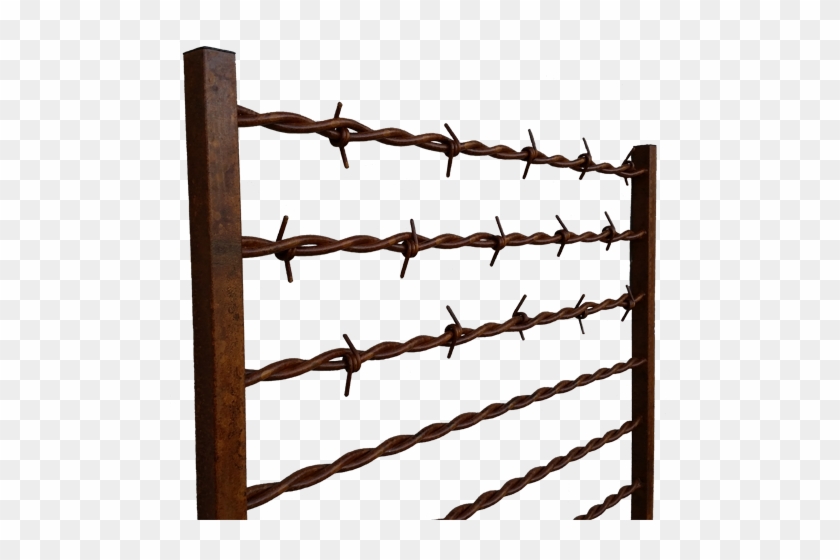 Barb Wire Fence Png Clip Art Library Download - Big Barb Wire Fence #1366873