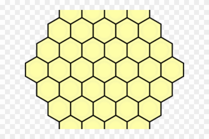 Honeycomb Clipart Sarang - Honeycomb Vector #1366927